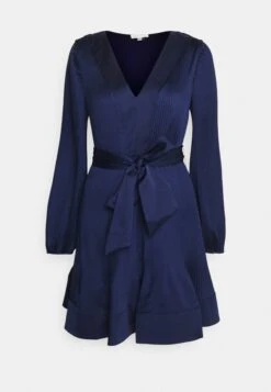 MILLY Pleated Dress - Robe De Soirée - Navy -Mode et Luxe Boutique 05fa0f72bbf44ae6ac8190eb3a179926