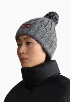 Napapijri Semiury - Bonnet - Medium Grey Melange
