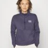 Under Armour Rival - Sweatshirt - Tempered Steel/White