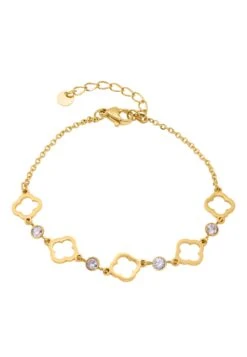 Mit Stein - Bracelet - Goldfarbend -Mode et Luxe Boutique 1344091b69c842f18db5a36b496c8f86