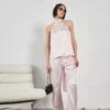 032c Zip Twist Pant - Pantalon Classique - Rosa -Mode et Luxe Boutique 134761ef70f745cb9ff8c68afee7bcdf