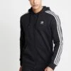 Adidas Originals Stripes Unisex - Sweat Zippé - Black -Mode et Luxe Boutique 14aab6da70a344fbaa0737a74e5b8264