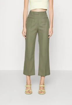 Devant 42 3.1 Phillip Lim Tailored Cropped Kick Trouser - Pantalon Classique - Thyme