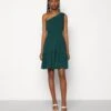 Wal G Janine Skater Dress - Robe En Jersey - Forest Green -Mode et Luxe Boutique 181bf120ba324154b1b394b63ee015da