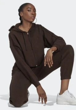 Adidas Originals Full Zip - Sweat Zippé - Dark Brown -Mode et Luxe Boutique 193b436b601a4d3286a6e9ee2edb11e6