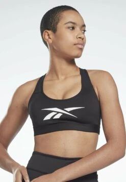 Reebok Brassières De Sport À Maintien Normal - Black