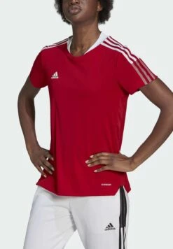 ADIDAS PERFORMANCE Tiro 21 - T-Shirt Imprimé - Team Power Red -Mode et Luxe Boutique 21fcddbdbc7648348318a41a56a54394