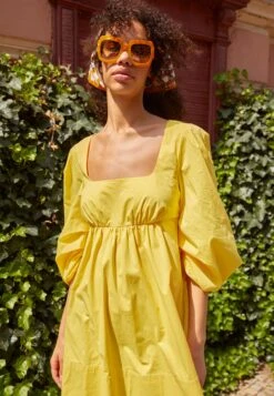 Staud Sophie Dress - Robe De Jour - Wallflower -Mode et Luxe Boutique 23307ab301dd46e1b207875b24f065a8