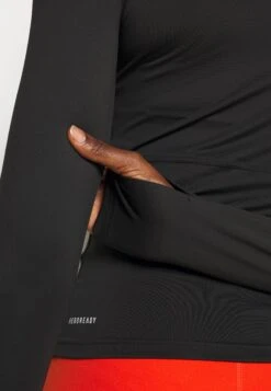 ADIDAS PERFORMANCE Quarterzip - T-Shirt À Manches Longues - Black -Mode et Luxe Boutique 2478e329df964f6cb4d7dbdc678d0d23