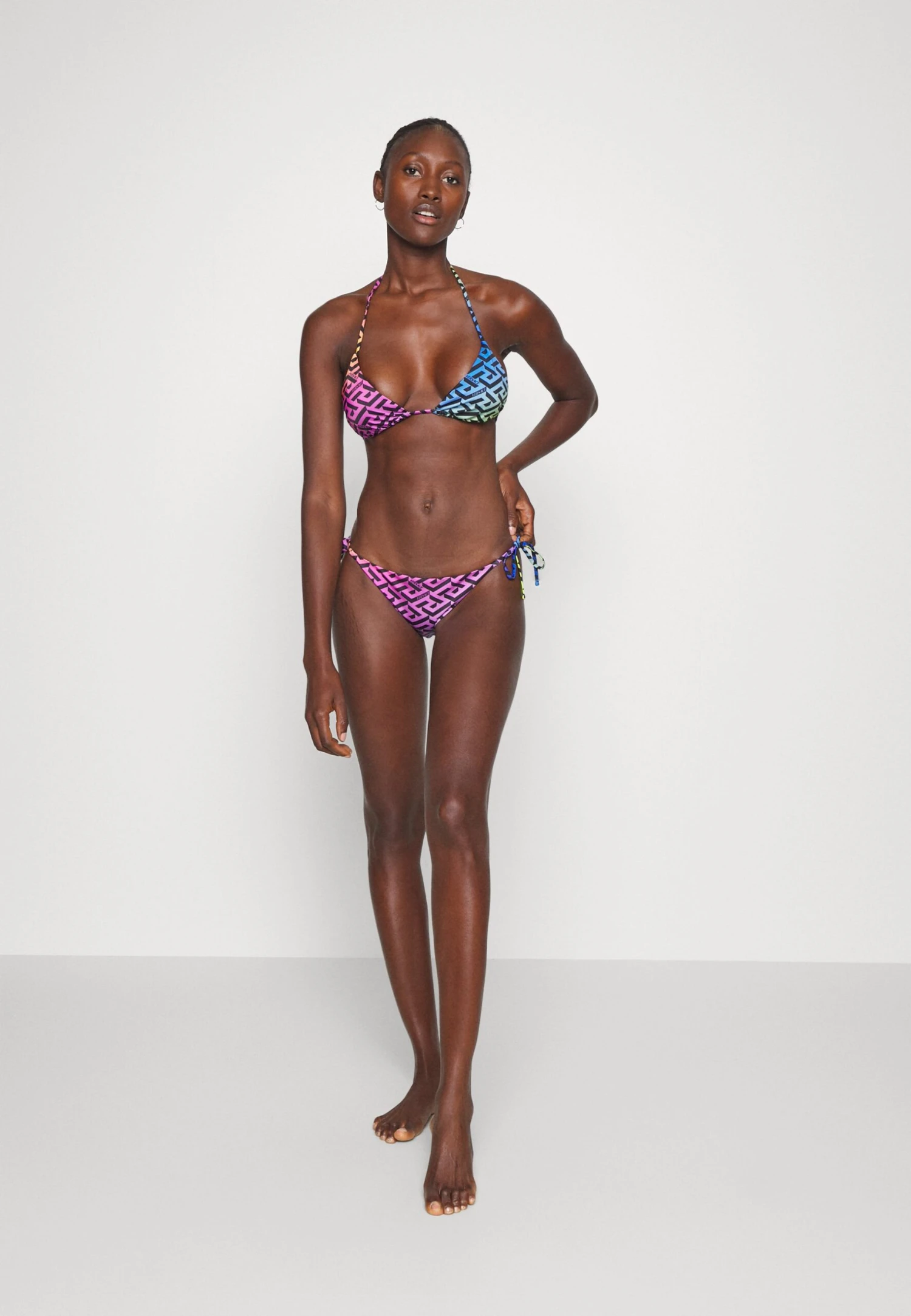 Versace Triangle - Haut De Bikini - Multi-Coloured 4 Versace Triangle - Haut De Bikini - Multi-Coloured – Image 2