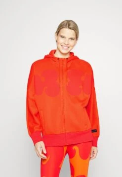 ADIDAS PERFORMANCE Hoodie - Sweat Zippé - Collegiate Orange