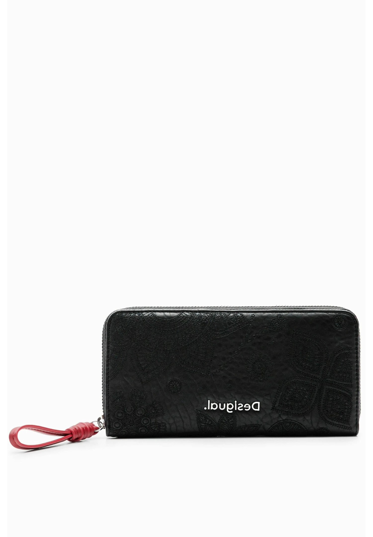 Desigual Large Floral Embroidery - Portefeuille - Black 3 Desigual Large Floral Embroidery - Portefeuille - Black