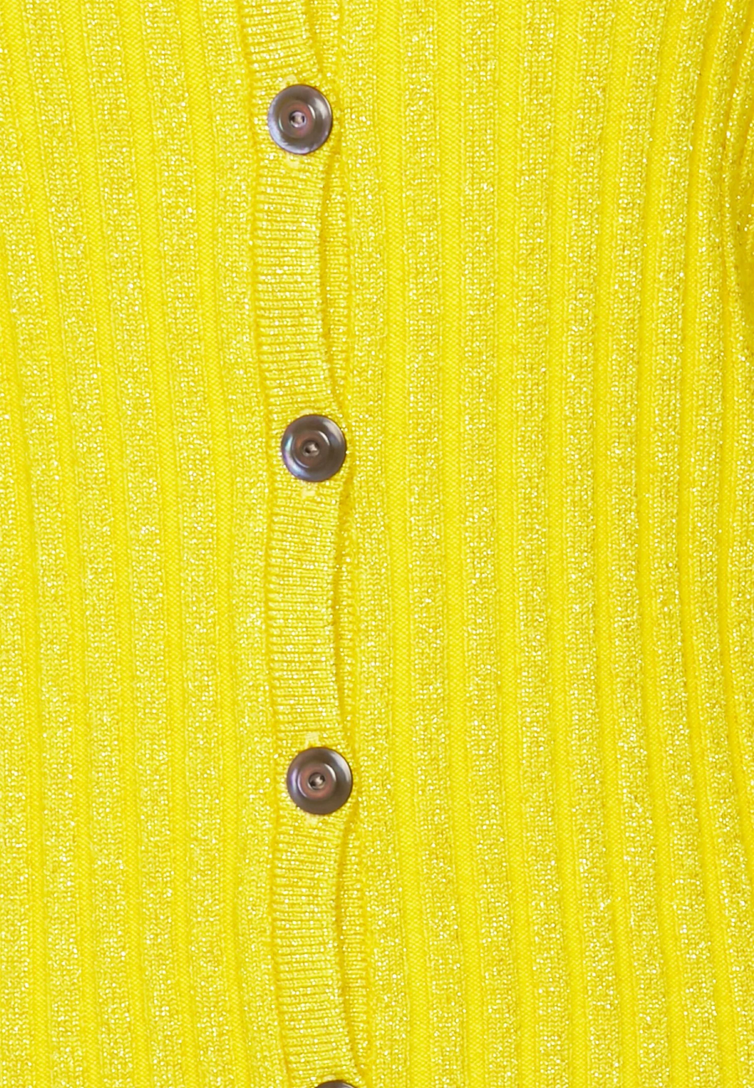 Tory Burch Stripe Cardigan - Gilet - Freesia Yellow 4 Tory Burch Stripe Cardigan - Gilet - Freesia Yellow – Image 3