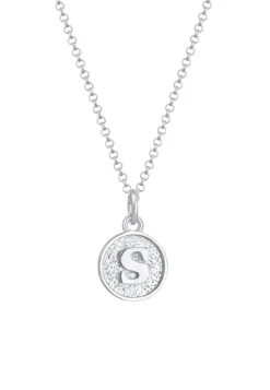 Elli Letter S - Collier - Silver-Coloured 14 Elli Letter S - Collier - Silver-Coloured -Mode et Luxe Boutique 2dbb6fbabd0c4f938f7ccee49ea66eab