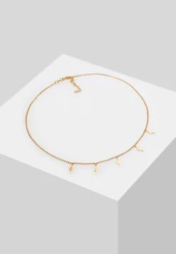 Elli Choker Flash - Collier - Gold-Coloured -Mode et Luxe Boutique 2f0fdc2383394b0fa39cfcbeaf5cbd50