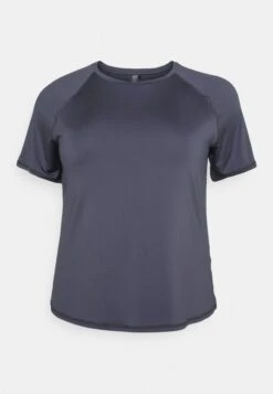 Only Play Onpevan On Train Tee Curvy - T-Shirt De Sport - Nine Iron