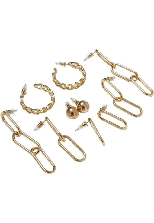 URBAN CLASSICS 5-Pack - Boucles D'Oreilles - Gold 6 URBAN CLASSICS 5-Pack - Boucles D'Oreilles - Gold -Mode et Luxe Boutique 35a9a4b7318b4107a7a59c950927c8e5