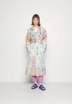 PAUL SMITH Coat - Trench - Light Blue -Mode et Luxe Boutique 3896542d4ad24f6dacf3ff6c074c4136