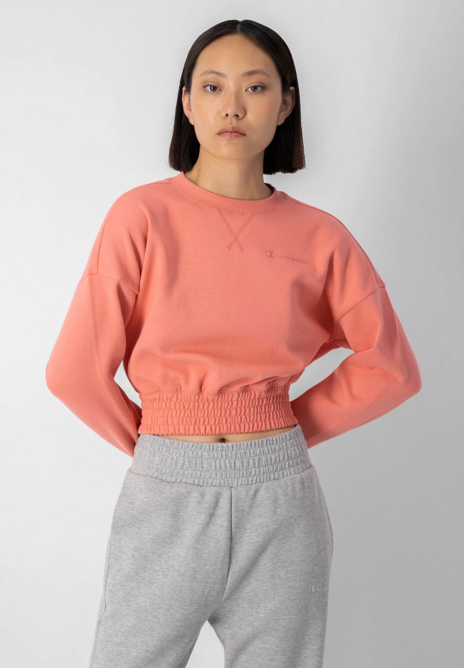 Champion Loungetech - Sweatshirt - Pink 3 Champion Loungetech - Sweatshirt - Pink