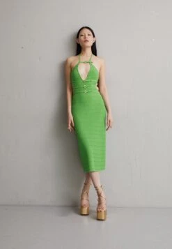 Cult Gaia Evaleigh Dress - Robe Pull - Fern -Mode et Luxe Boutique 3cef35092ace462580c00d292907bf20