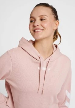 Hummel Hmllegacy Cropped - Sweat À Capuche - Chalk Pink -Mode et Luxe Boutique 46c2166737b24ff2ae3cf95436052732