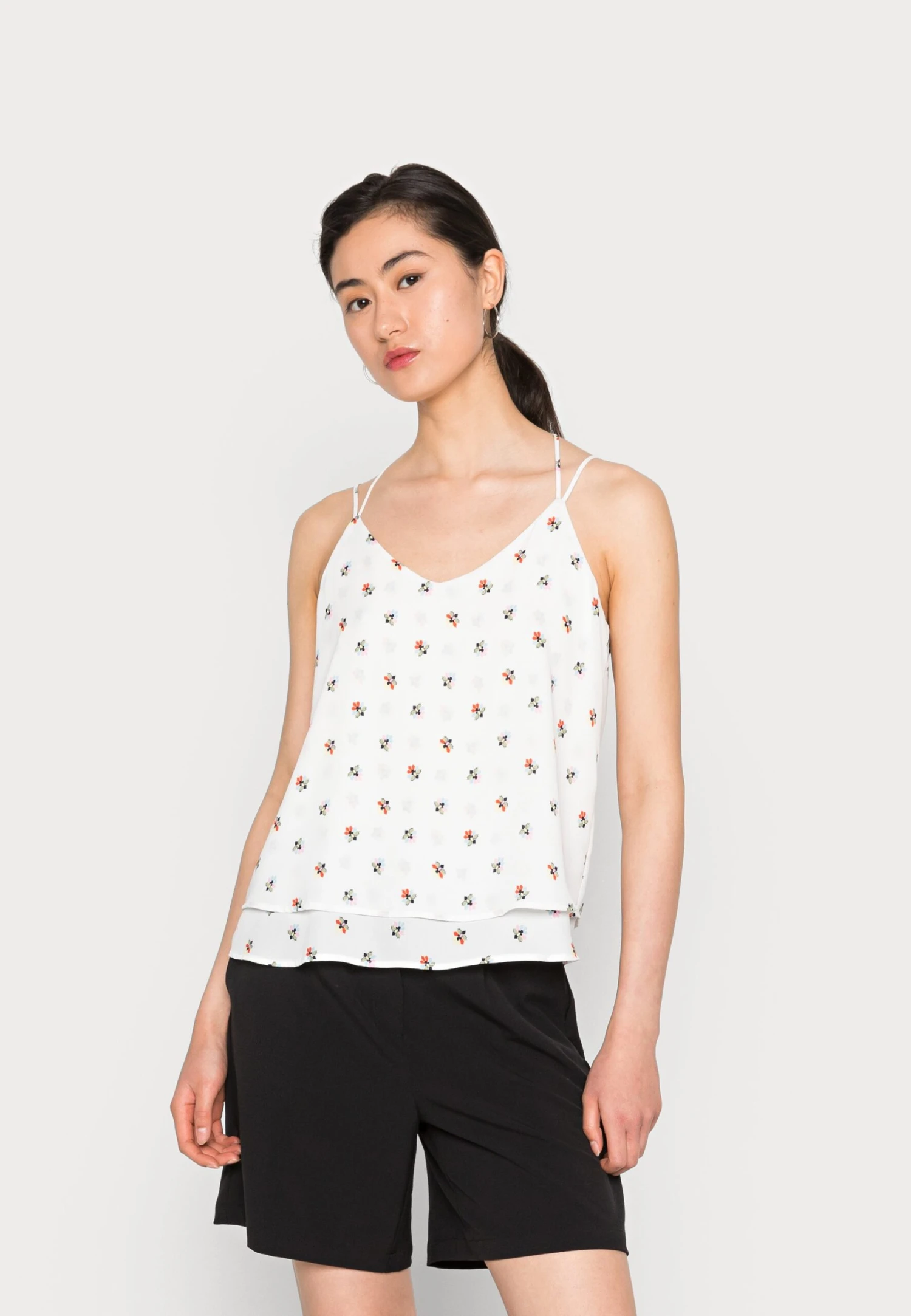Vero Moda Vmpoel Singlet - Débardeur - Snow White 3 Vero Moda Vmpoel Singlet - Débardeur - Snow White