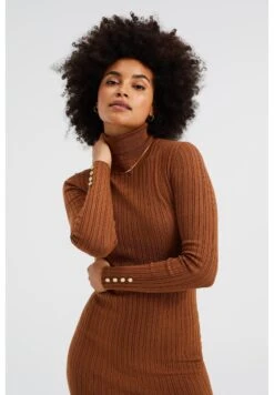 WE FASHION Robe Fourreau - Brown -Mode et Luxe Boutique 56a7e4cd17374af3bb0866e4a2dafbec