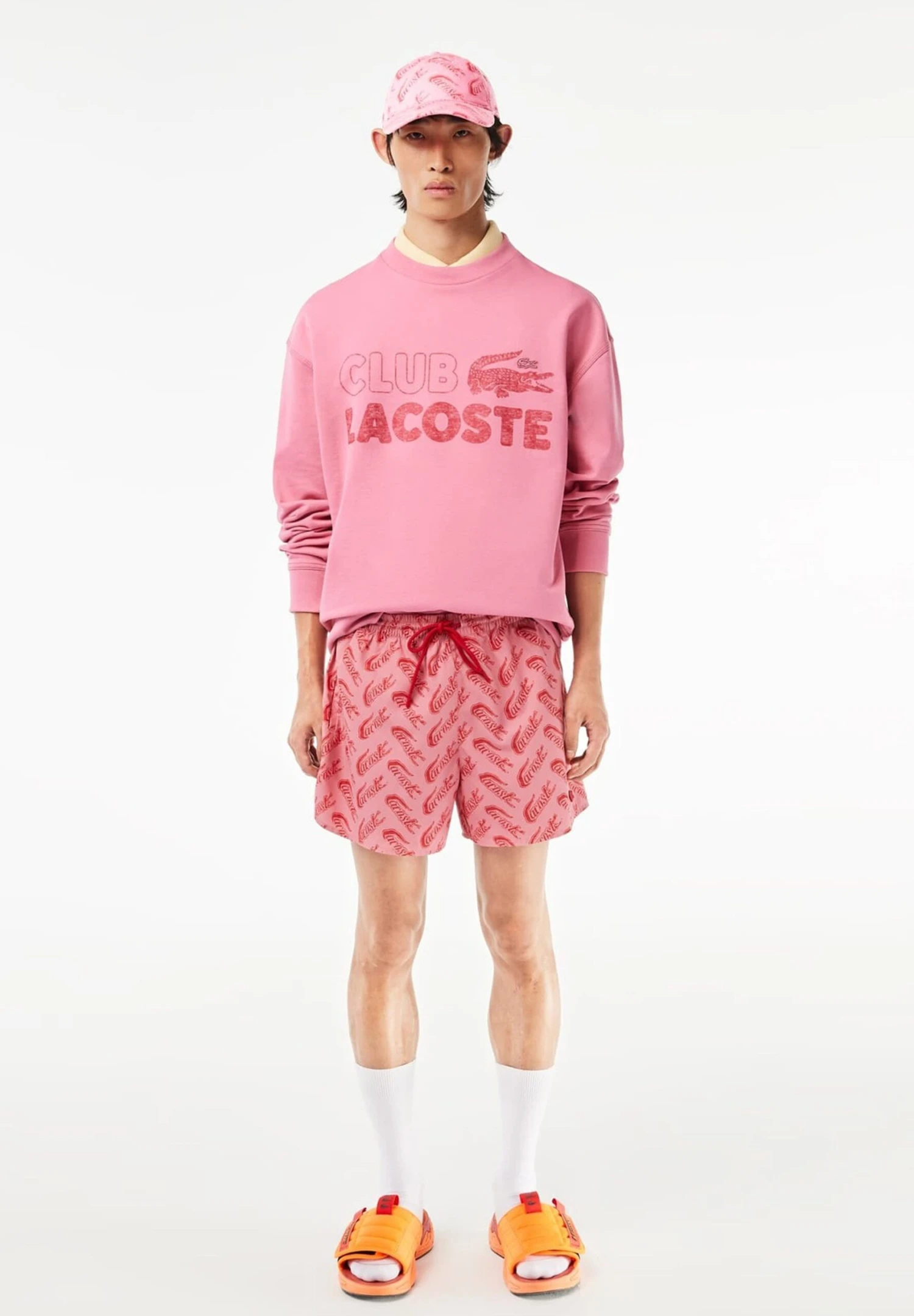 Lacoste Casquette - Rose Rouge U 3 Lacoste Casquette - Rose Rouge U