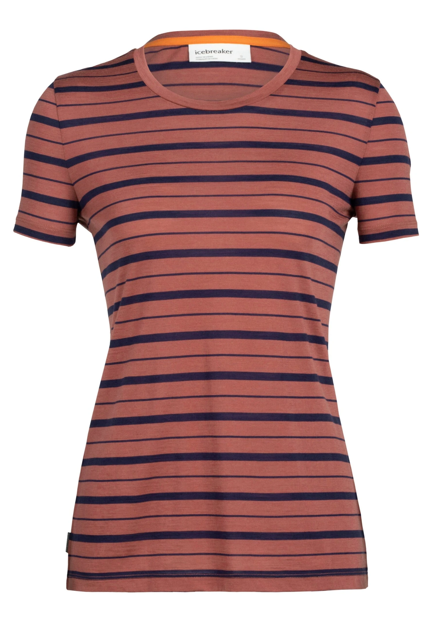 Icebreaker Merino Wave Ss Tee Stripe - T-Shirt Imprimé - Grape/Midnavy/S 8 Icebreaker Merino Wave Ss Tee Stripe - T-Shirt Imprimé - Grape/Midnavy/S – Image 6