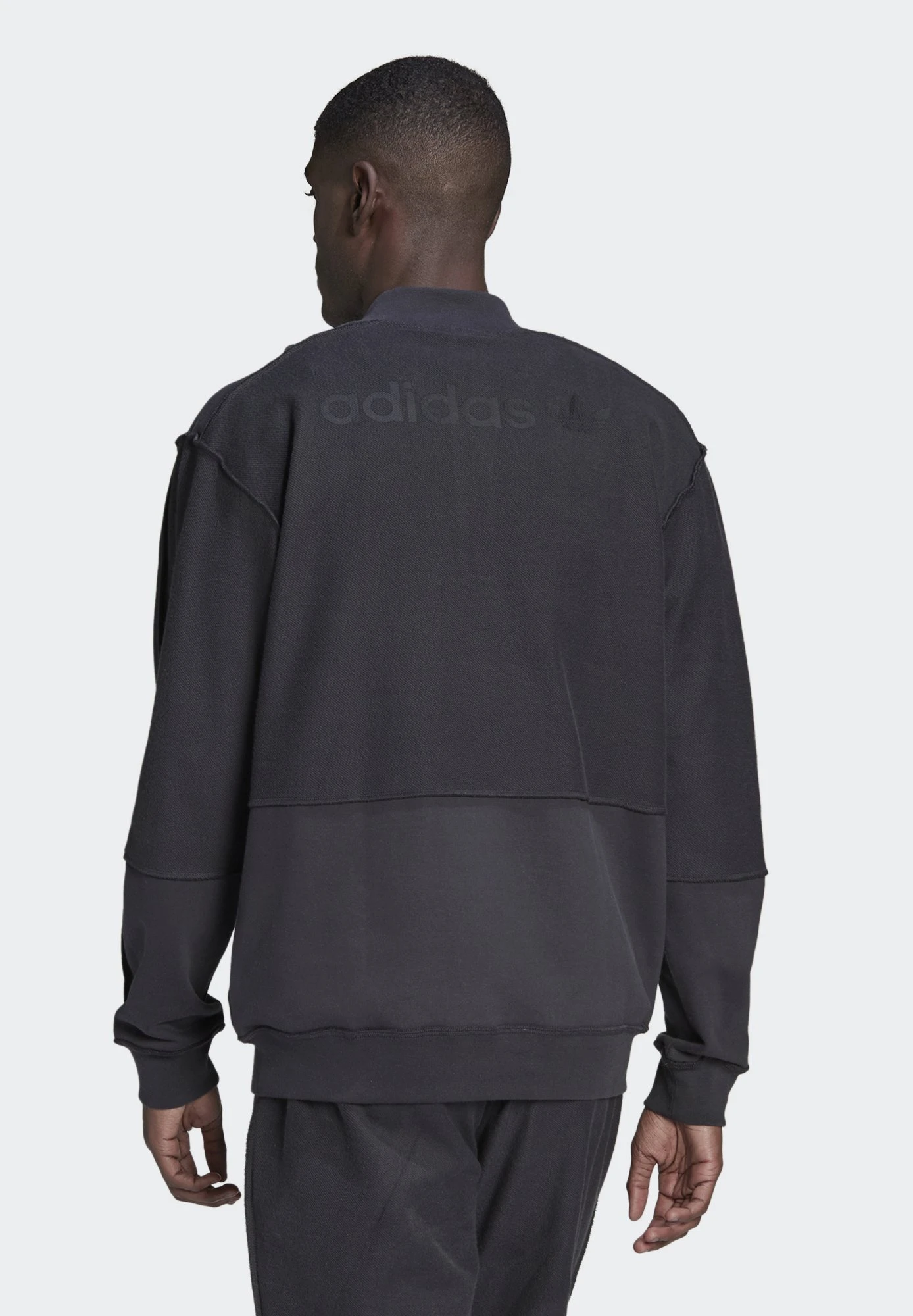 Adidas Originals Loopback Qz - Sweatshirt - Carbon 5 Adidas Originals Loopback Qz - Sweatshirt - Carbon – Image 3