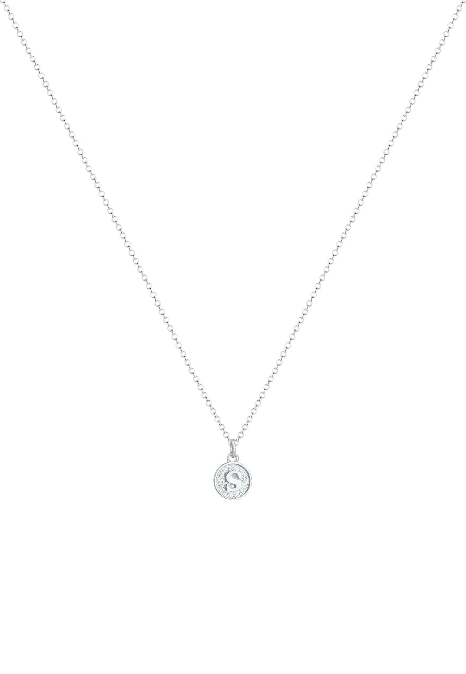 Elli Letter S - Collier - Silver-Coloured 5 Elli Letter S - Collier - Silver-Coloured – Image 3