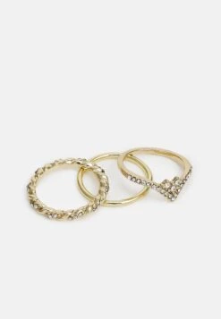 Pieces Pcanastacia 6 Pack - Bague - Gold-Coloured -Mode et Luxe Boutique 669e17786da94893a368b089afd64891