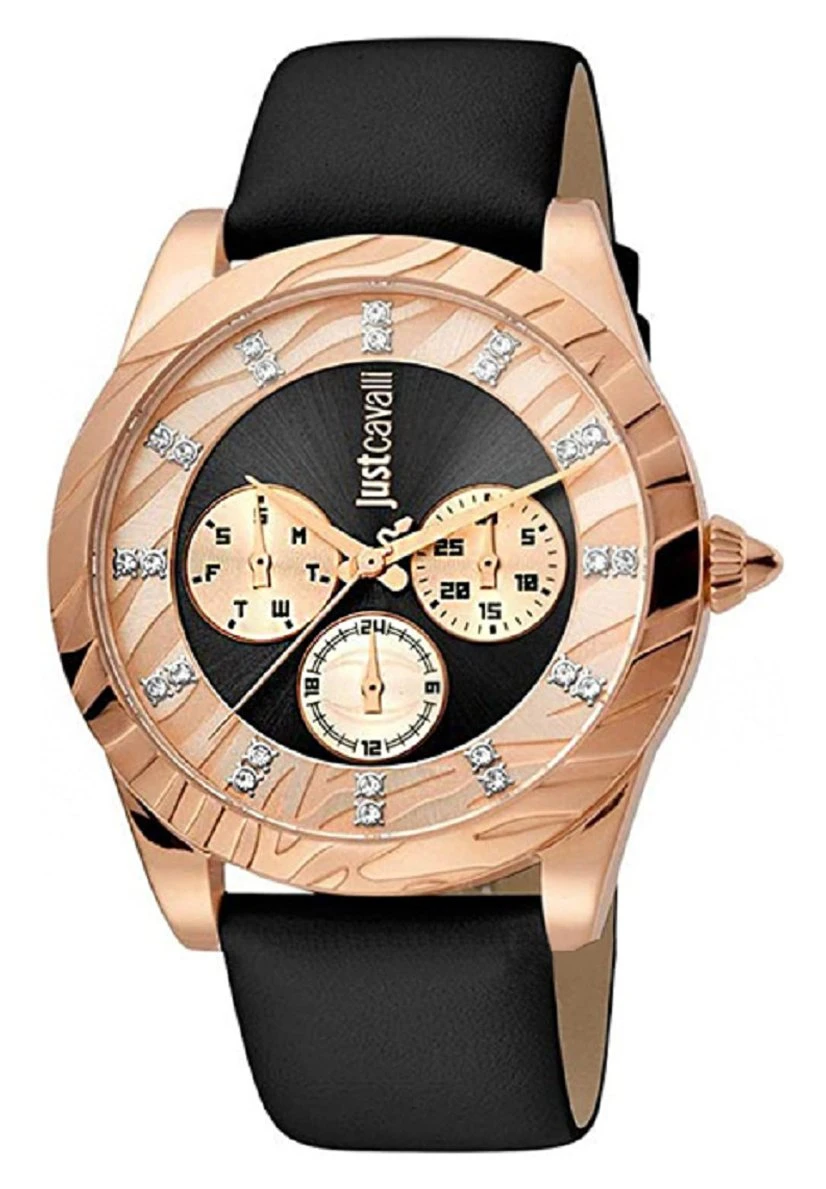 JUST CAVALLI Xl Multifunction - Montre À Aiguilles - Black 3 JUST CAVALLI Xl Multifunction - Montre À Aiguilles - Black