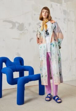 PAUL SMITH Coat - Trench - Light Blue