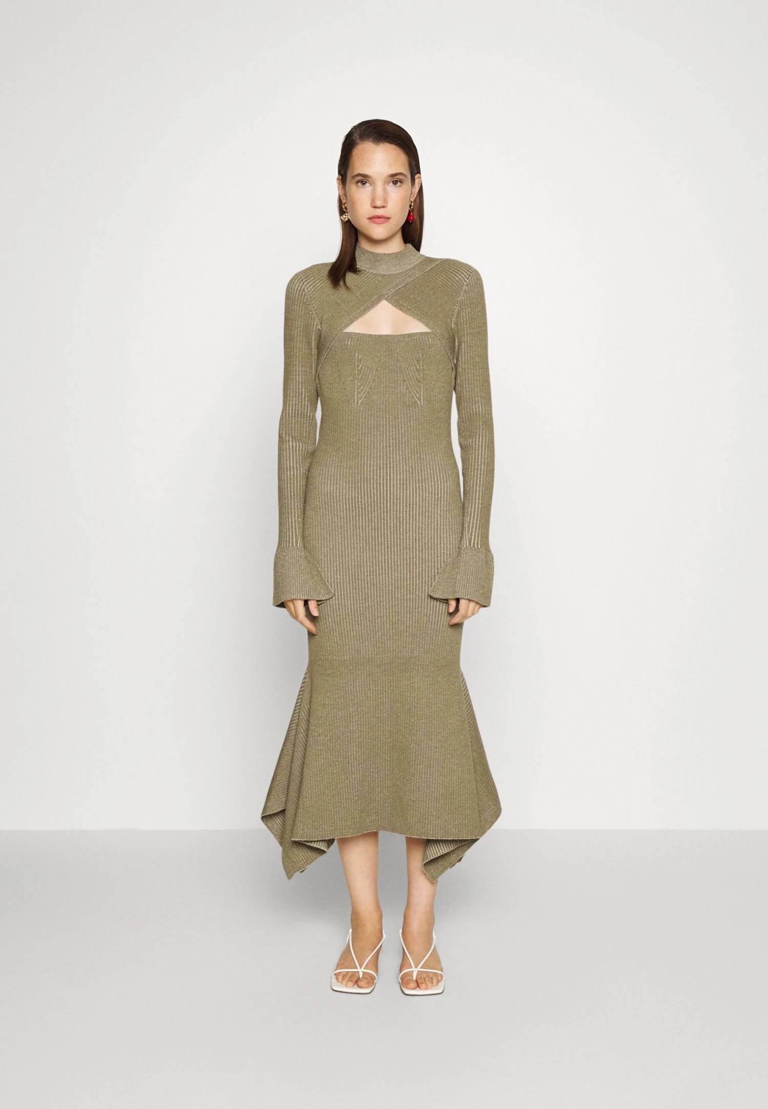 3.1 Phillip Lim Cross Dress - Robe Pull - Uniform Dove 3 3.1 Phillip Lim Cross Dress - Robe Pull - Uniform Dove