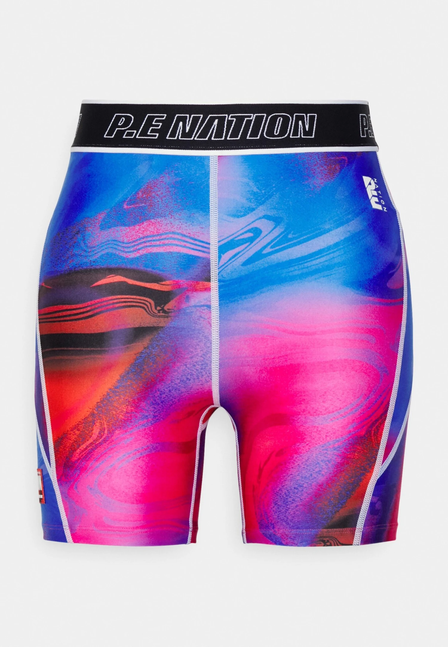 P.E NATION Rewind Bike - Short - Overlay Print 7 P.E NATION Rewind Bike - Short - Overlay Print – Image 5