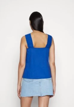 Pieces Pcshella - Débardeur - Mazarine Blue -Mode et Luxe Boutique 71925627a1ae4abca5fefc15b3cf845b
