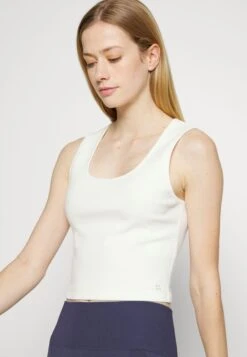 Sweaty Betty Everyday Crop Tank - Débardeur - Vanilla White -Mode et Luxe Boutique 755f86149ceb430a9affebdbbe6ed4ac