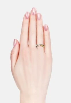 Bague - Argenté / Cristal