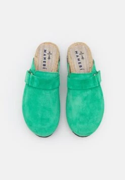 Manebi Mules - Mules - Avocado -Mode et Luxe Boutique 78e27a33a56a4e34a19b708997bd6f9c