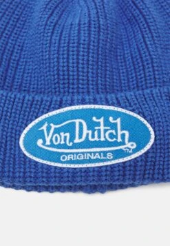 Von Dutch Fisherman Patch Logo Unisex - Bonnet - Blue -Mode et Luxe Boutique 7b01dc1082514f0799686d6b79f28921