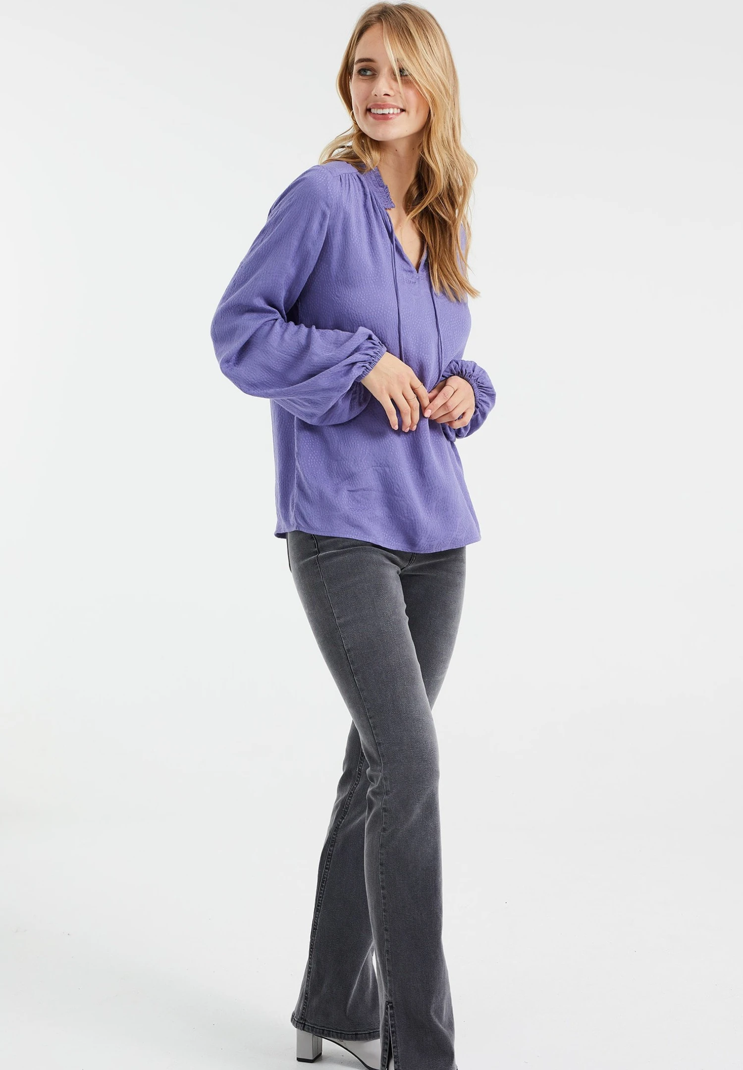 WE FASHION Blouse - Purple 4 WE FASHION Blouse - Purple â Image 2