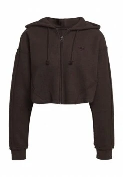 Adidas Originals Full Zip - Sweat Zippé - Dark Brown -Mode et Luxe Boutique 7c80f885004b4f4aaeb44b03dc0ce503