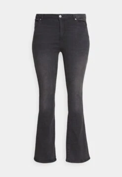 Oncwauw - Jean Bootcut - Washed Black -Mode et Luxe Boutique 7f9eaa14d4c64e8098b9215adf315fac