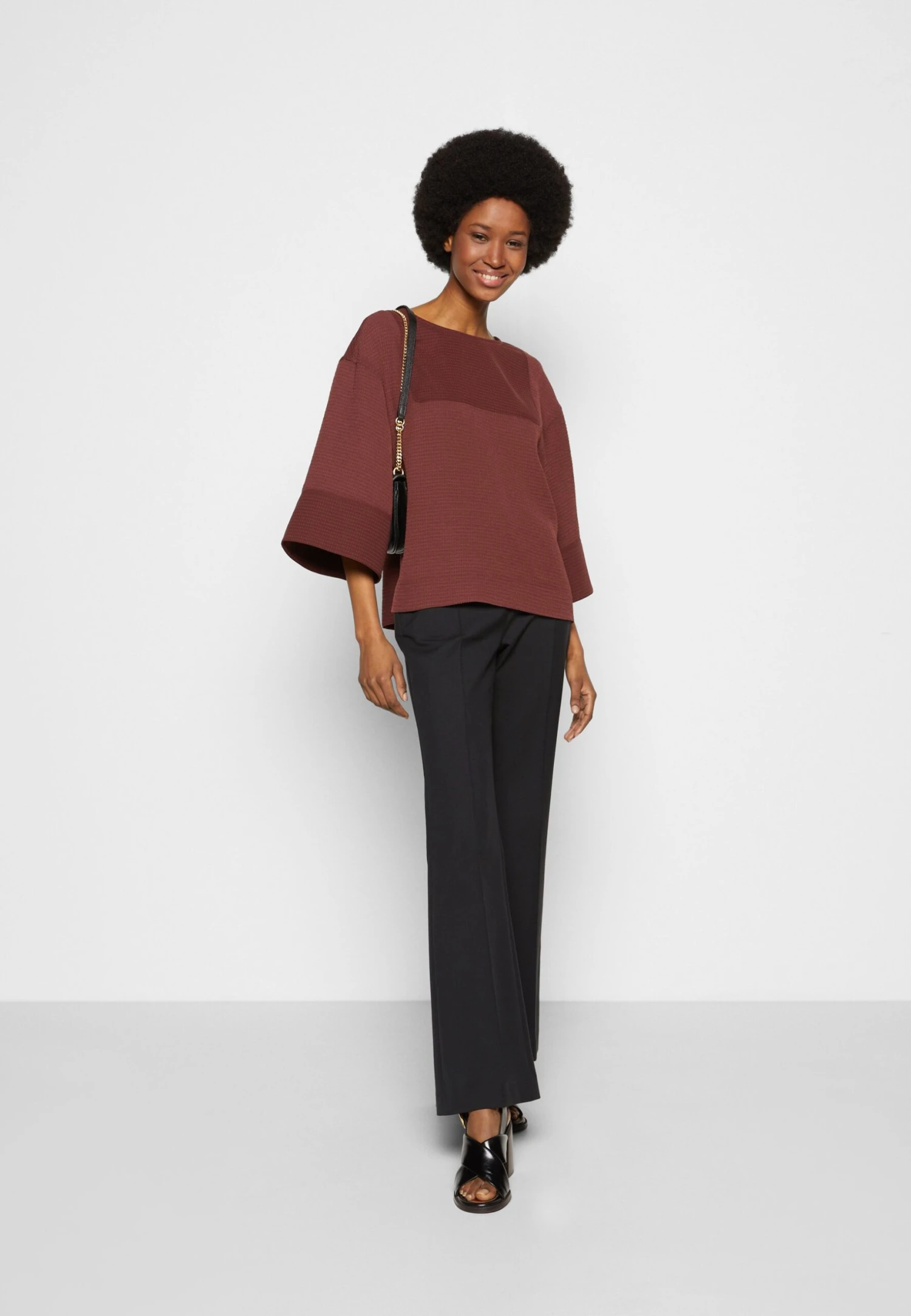 See By Chloé Blouse - Darkened Brown 7 See By Chloé Blouse - Darkened Brown – Image 5