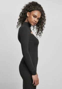 URBAN CLASSICS T-Shirt À Manches Longues - Black -Mode et Luxe Boutique 84b8b029f8a246ff8f607de69d97f852