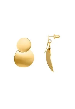 Levke Poliert - Boucles D'Oreilles - Goldfarbend -Mode et Luxe Boutique 881c49dfceac4a9c8aef33d8f94b2308