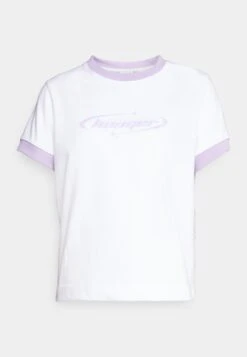 Holzweiler Hanger Crop Tee - T-Shirt Imprimé - White -Mode et Luxe Boutique 898bace3e1804340870ad43a782f9365