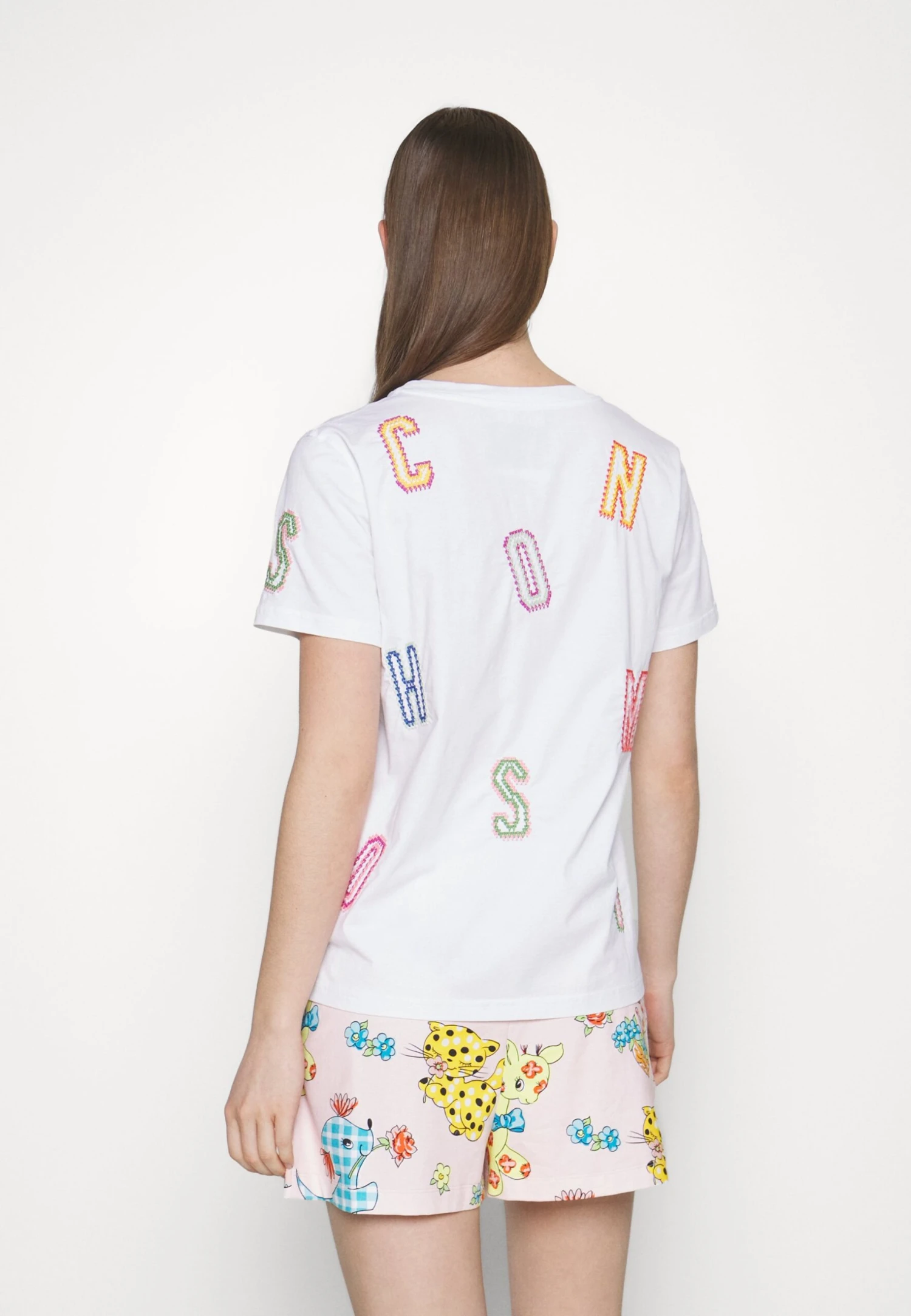 MOSCHINO T-Shirt Imprimé - Fantasy White 7 MOSCHINO T-Shirt Imprimé - Fantasy White – Image 5