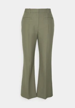 3.1 Phillip Lim Tailored Cropped Kick Trouser - Pantalon Classique - Thyme -Mode et Luxe Boutique 8b129eddde21443b90e840525227b557